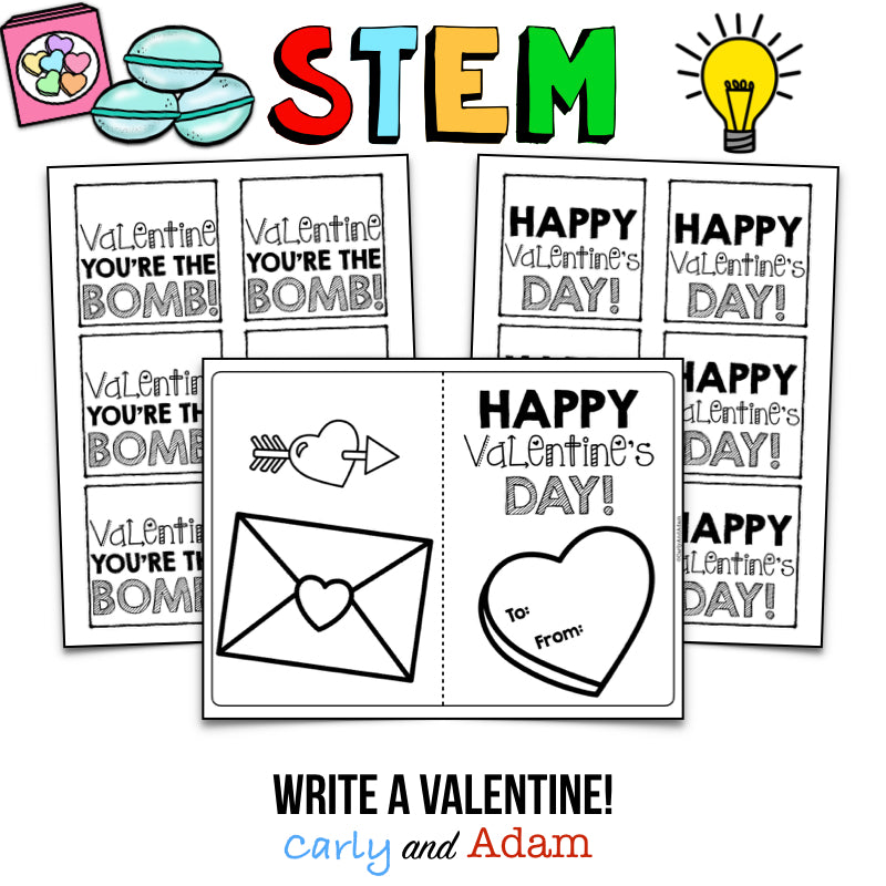 Bath Bomb Valentine's Day STEM Activity