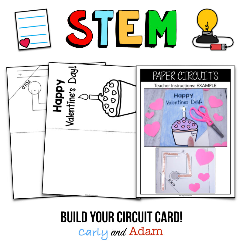 Circuit Valentine's Day Card STEM Activity