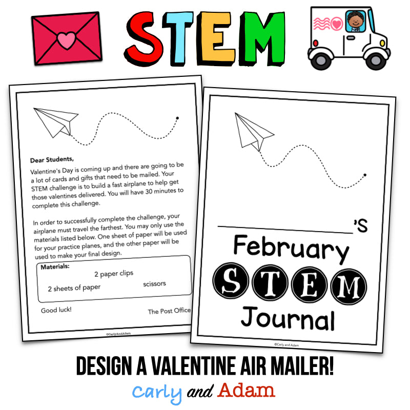 Valentines Day Card STEM Activity