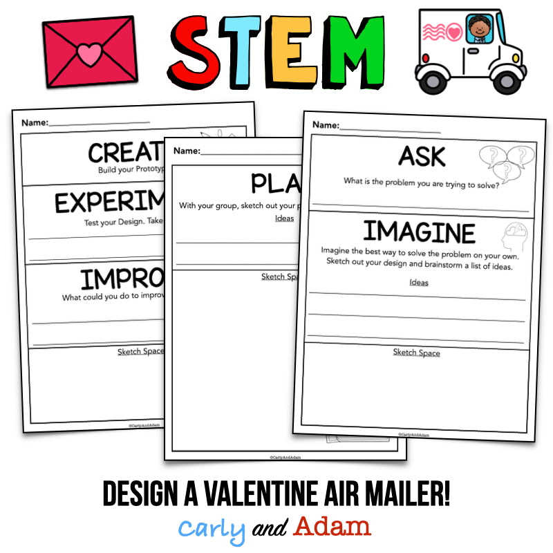 Valentines Day Card STEM Activity