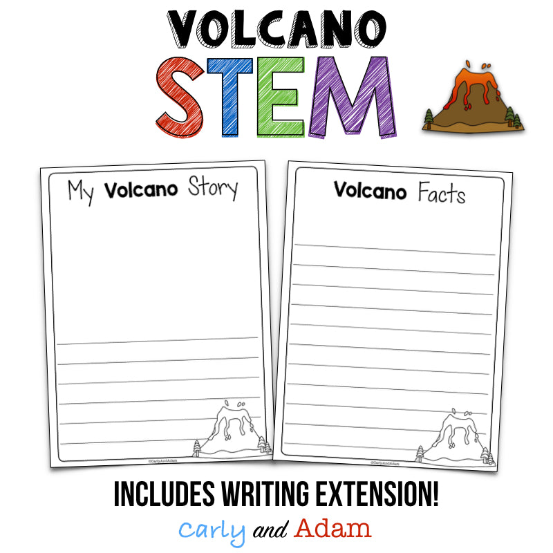 Volcano Engineering STEM Activities