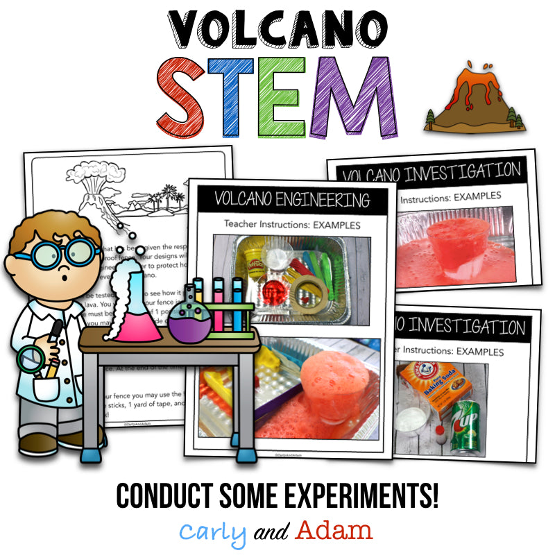 Volcano Engineering STEM Activities
