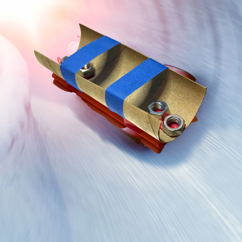 Build a Bobsled Winter Olympic Games STEM Activity