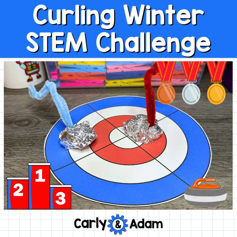 Curling Winter Olympic Games STEM Activity