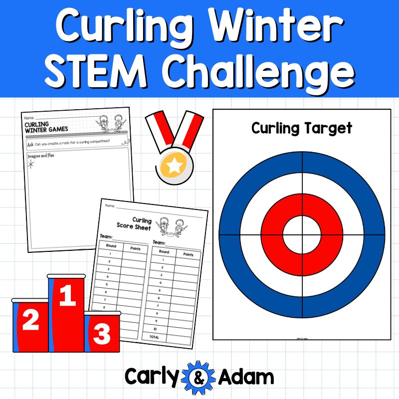Curling Winter Olympic Games STEM Activity