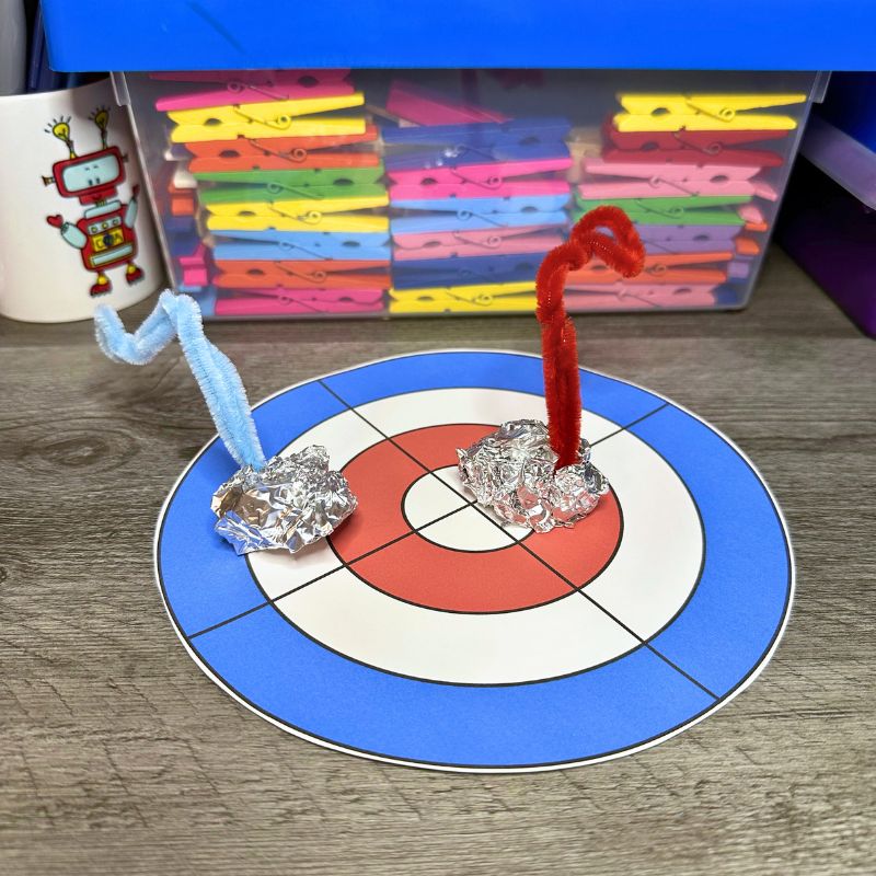 Curling Winter Olympic Games STEM Activity
