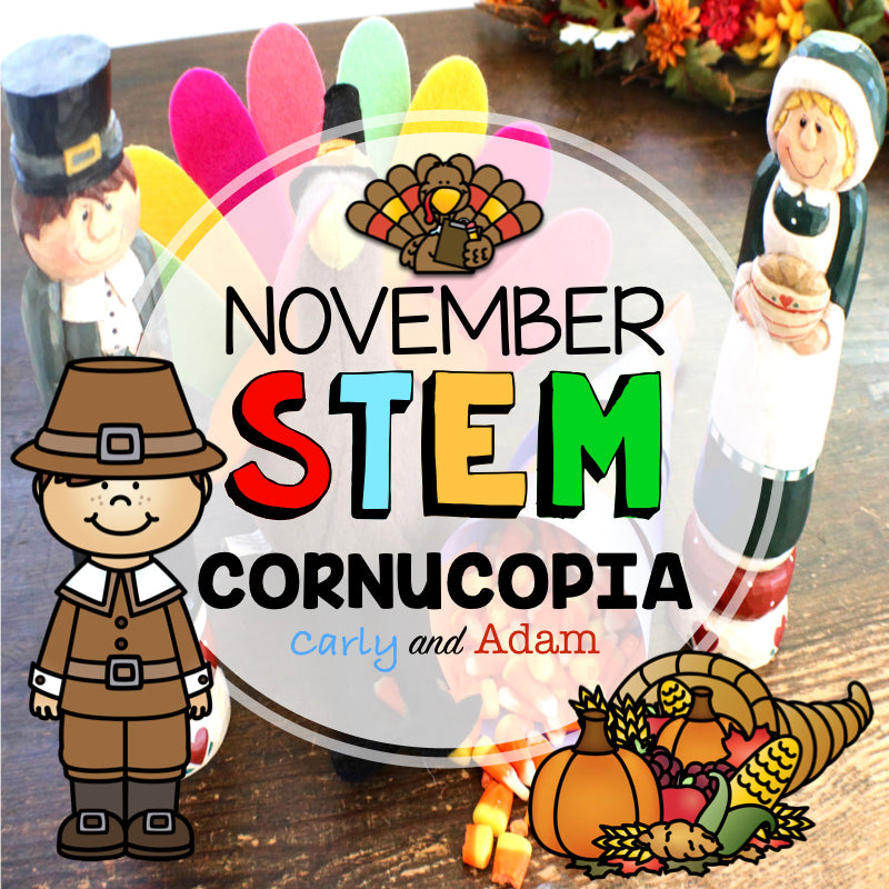Candy Corn Cornucopia Thanksgiving STEM Activity