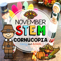 Candy Corn Cornucopia Thanksgiving STEM Activity