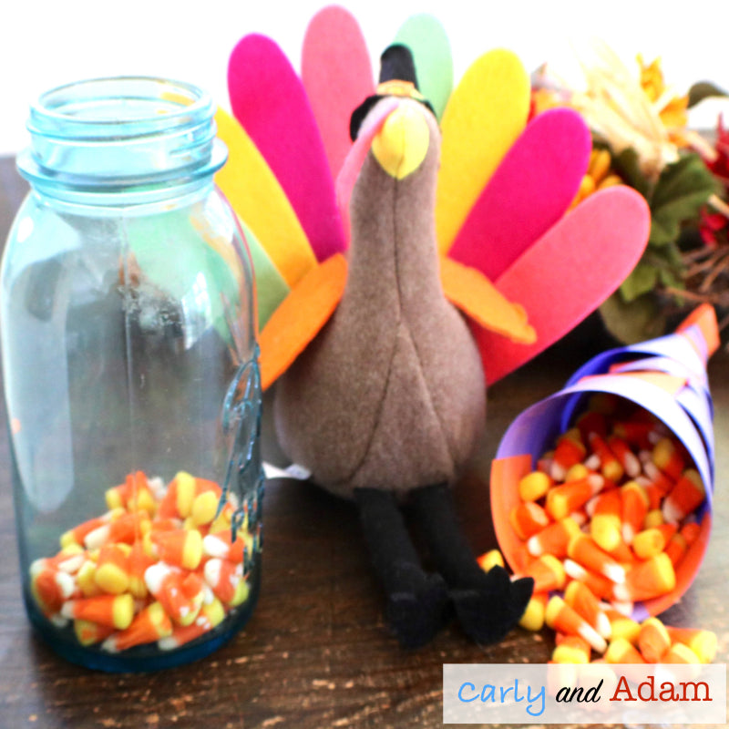 Candy Corn Cornucopia Thanksgiving STEM Activity