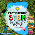 Fishing for Math Fact Fluency STEM Challenge Math Facts