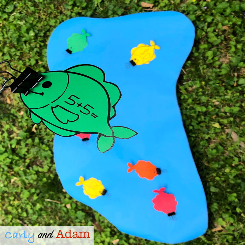 Fishing for Math Fact Fluency STEM Challenge Math Facts