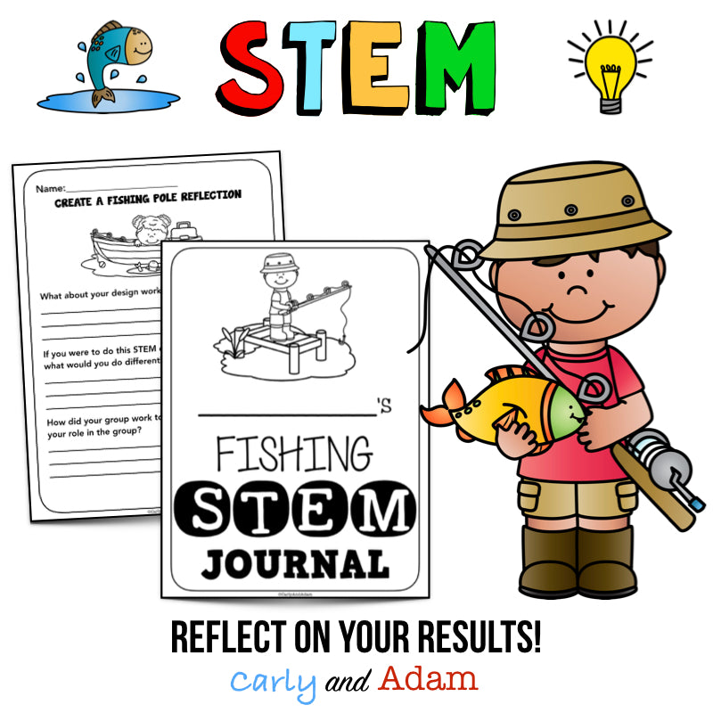 Fishing for Math Fact Fluency STEM Challenge Math Facts