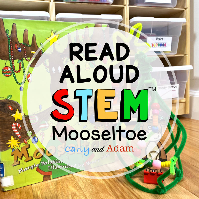 Mooseltoe Christmas READ ALOUD STEM Activity