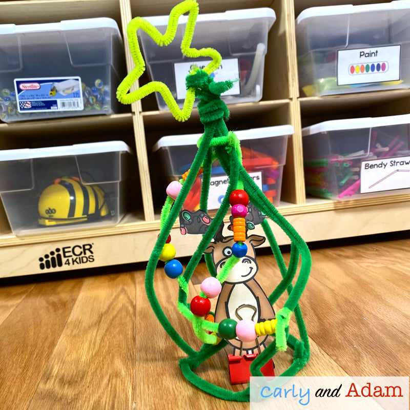 Mooseltoe Christmas READ ALOUD STEM Activity
