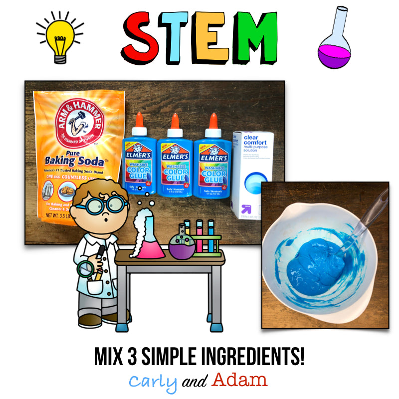 Slime STEM Activity States of Matter Integration